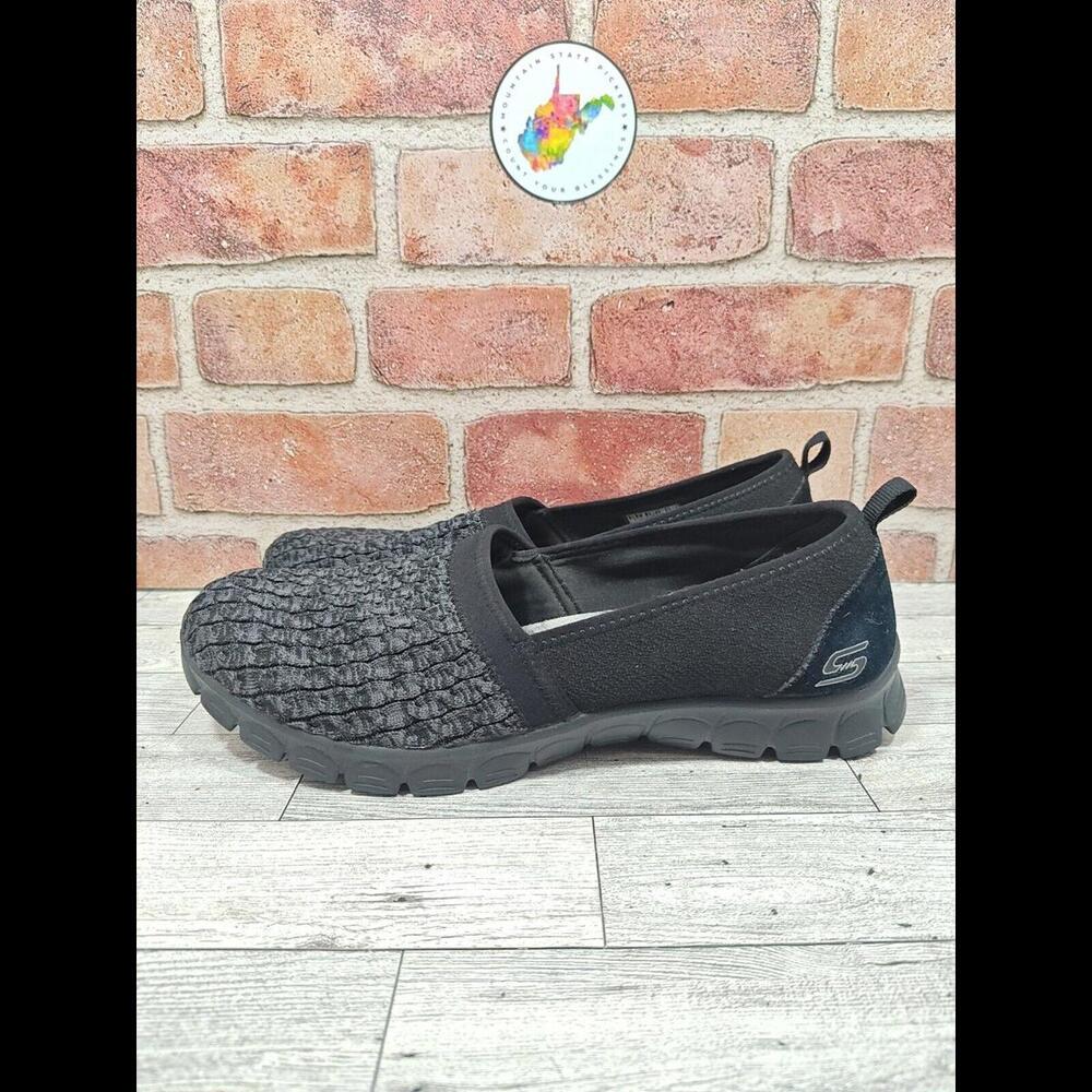 Skechers EZ Flex 3.0 Big Money Women's Size 11 Black Slip On Loafer